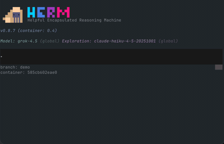 herm terminal demo