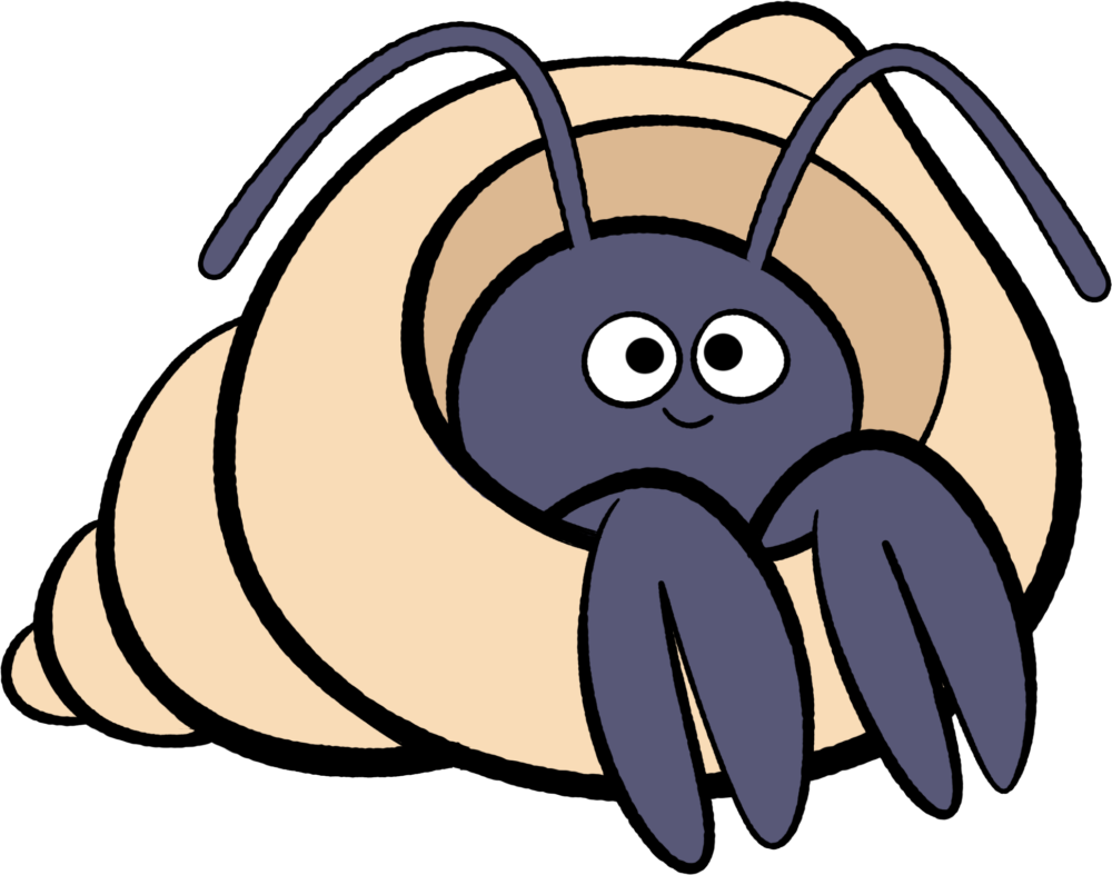 Herman the hermit crab